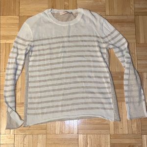 Tory Burch light sweater Super glittery